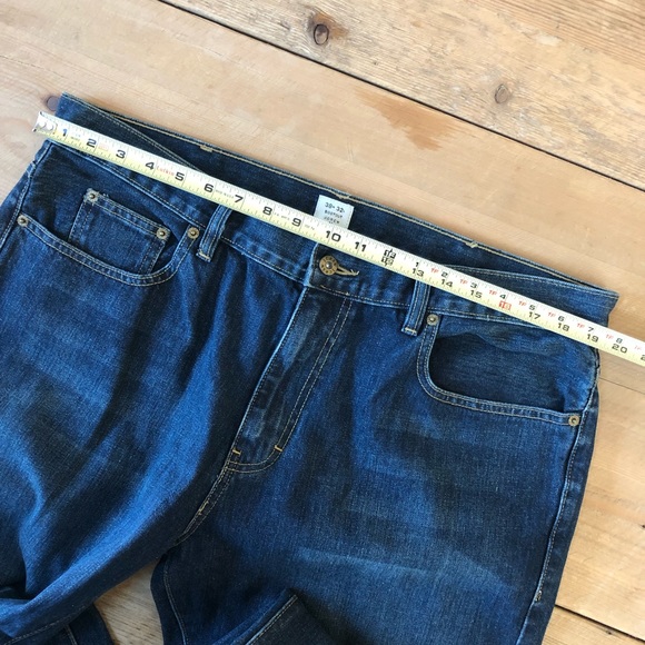J. Crew Mens Dark Wash Jeans Jeans Waist Size 38 Style Number 86572 - Picture 7 of 15
